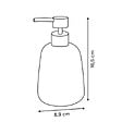 5 FIVE SIMPLY SMART - Distributeur de savon en verre Dotty 400ml flammes marron - vignette