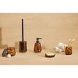 5 FIVE SIMPLY SMART - Distributeur de savon en verre Dotty 400ml flammes marron - vignette