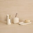 5 FIVE SIMPLY SMART - Distributeur à cotons Oleya beige - vignette