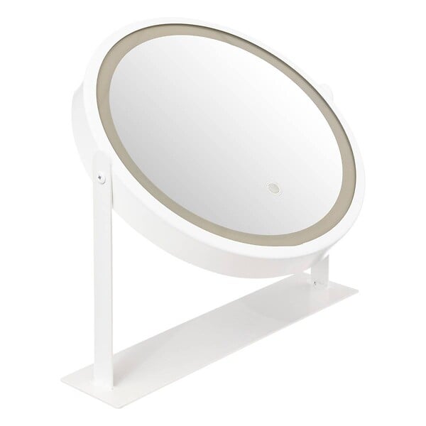 5 FIVE SIMPLY SMART - Miroir rond pivotant LED blanc - large