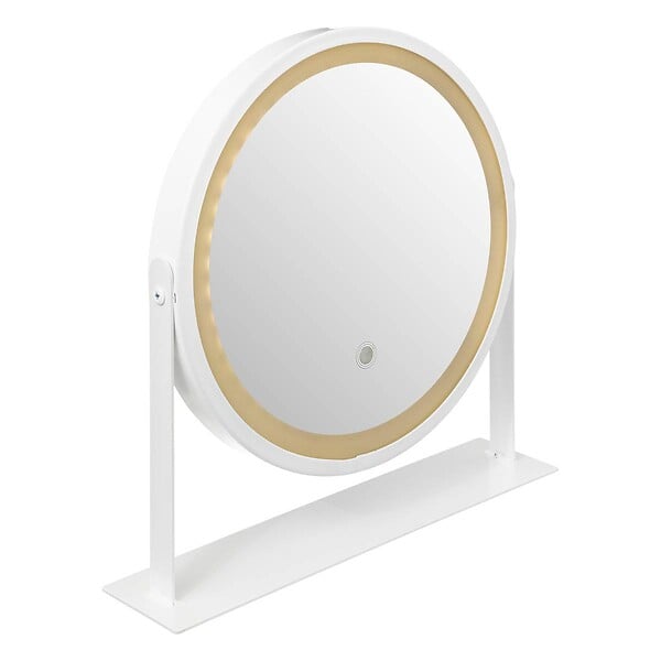 5 FIVE SIMPLY SMART - Miroir rond pivotant LED blanc - large