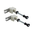 GEBERIT - Duofix pack WC bâti-support + WC suspendu sans bride Ceramia PixL avec abattant SoftClose + plaque (GEDCEPXBMT03-FR) - vignette