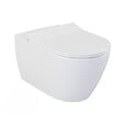 SWISS AQUA TECHNOLOGIES - Pack WC bâti-support autoportant + WC suspendu sans bride Livea avec abattant SoftClose + plaque (STBEWR01-FR) - vignette