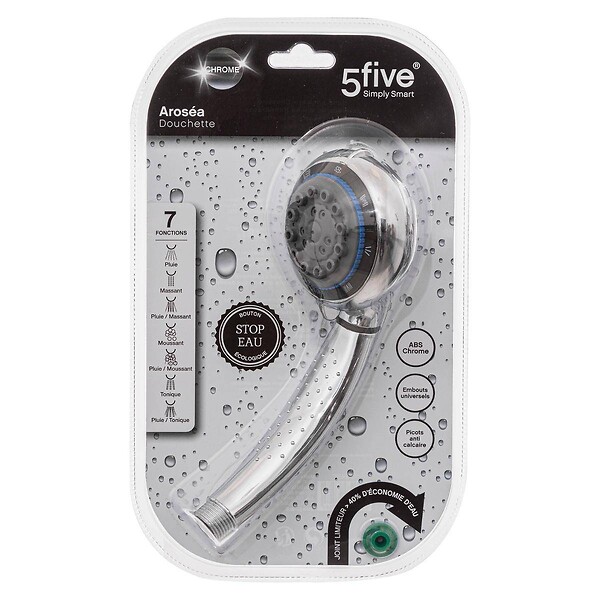 5 FIVE SIMPLY SMART - Pommeau de douche rond - large