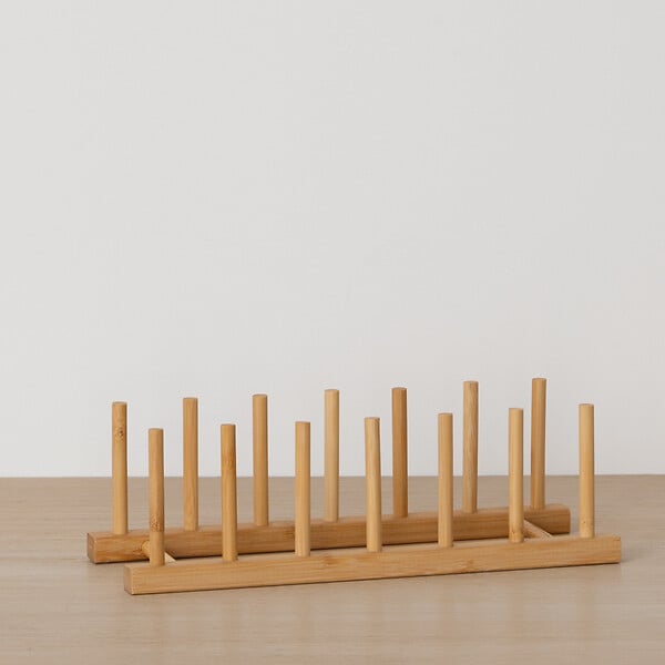 5 FIVE SIMPLY SMART - Rack 6 assiettes en bambou - large