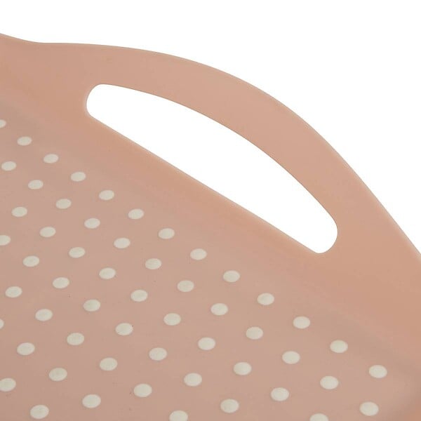5 FIVE SIMPLY SMART - Plateau Poly 45,5x31,5 rose antidérapant - large