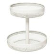 5 FIVE SIMPLY SMART - Corbeille "Mayaj" 2 niveaux en métal beige - vignette
