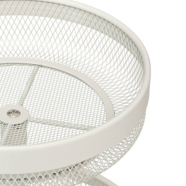 5 FIVE SIMPLY SMART - Corbeille "Mayaj" 2 niveaux en métal beige - large