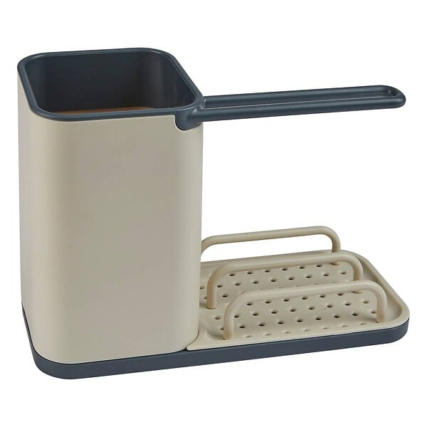 5 FIVE SIMPLY SMART - Organisateur d'évier "Néo" 4 en 1 beige - large