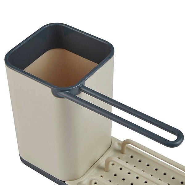5 FIVE SIMPLY SMART - Organisateur d'évier "Néo" 4 en 1 beige - large