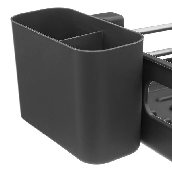 5 FIVE SIMPLY SMART - Égouttoir extensible 12 assiettes "Etira" gris - large