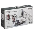 5 FIVE SIMPLY SMART - Égouttoir métal 2 niveaux avec plateau gris - vignette