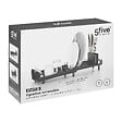 5 FIVE SIMPLY SMART - Égouttoir extensible 9 assiettes "Etira" gris - vignette