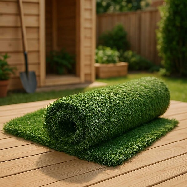 WERKAPRO - Haie artificielle verte  1,8 x 3m - large