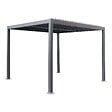 HESPERIDE - Pergola autoportante Evonis 3x3m gris graphite - vignette