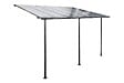 HESPERIDE - Pergola adossée Belize Graphite - vignette