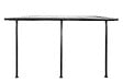 HESPERIDE - Pergola adossée Belize Graphite - vignette