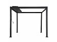 HESPERIDE - Pergola bioclimatique toit rétractable Evora Graphite - 4 x 3 m - Hespéride - vignette