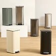 5 FIVE SIMPLY SMART - Poubelle Delta avec Pedale 2x28L Inox - vignette