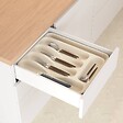 5 FIVE SIMPLY SMART - Range-couverts Poly extensible 6 compartiments beige - vignette