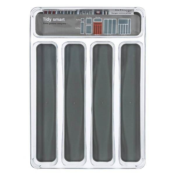 5 FIVE SIMPLY SMART - Range-couverts 5 compartiments "Tidy Smart" - large