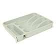 5 FIVE SIMPLY SMART - Range-couverts Poly extensible 6 compartiments vert - vignette