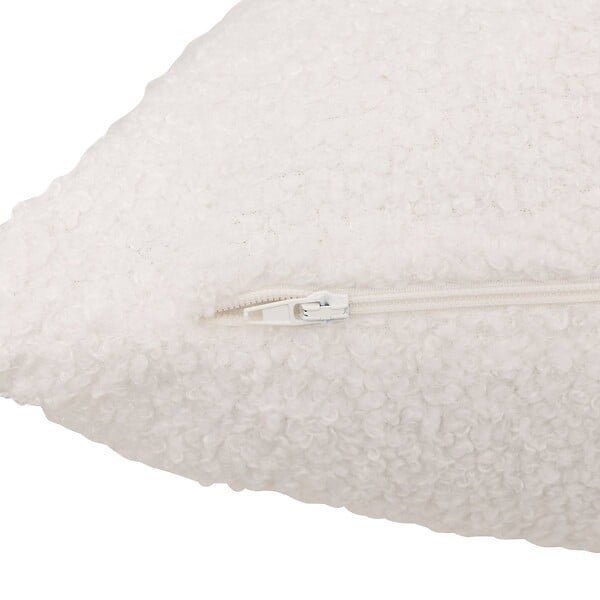 ATMOSPHERA - Coussin Scott blanc 40x40cm - large