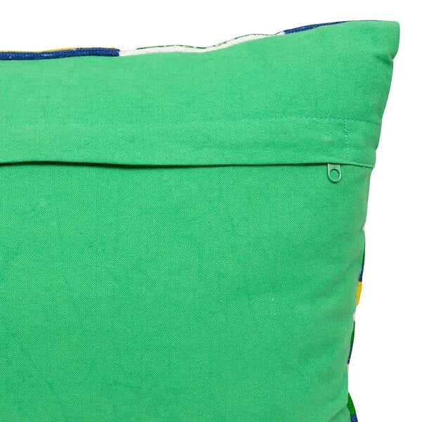ATMOSPHERA - Coussin brodé "Disso" 35x75cm - large