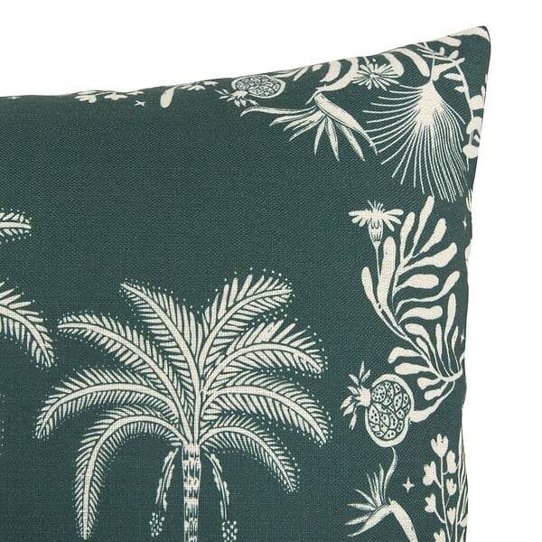 ATMOSPHERA - Coussin d'extérieur The palm resort 38x58cm vert - large