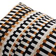 ATMOSPHERA - Coussin "Jangwa" jacquard lin 30x50cm - vignette