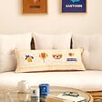 ATMOSPHERA - Coussin Libertad 30x80cm blanc - vignette
