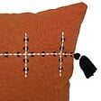 ATMOSPHERA - Coussin Mira 40x40cm terracotta - vignette