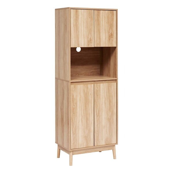 5 FIVE SIMPLY SMART - Buffet de cuisine Abana bois clair - large