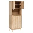 5 FIVE SIMPLY SMART - Buffet de cuisine Abana bois clair - vignette