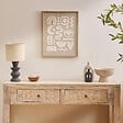 ATMOSPHERA - Déco murale 3D Petra beige 40x50cm - vignette
