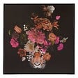 ATMOSPHERA - Toile imprimée encadrée Maribel noir 68x68cm - vignette