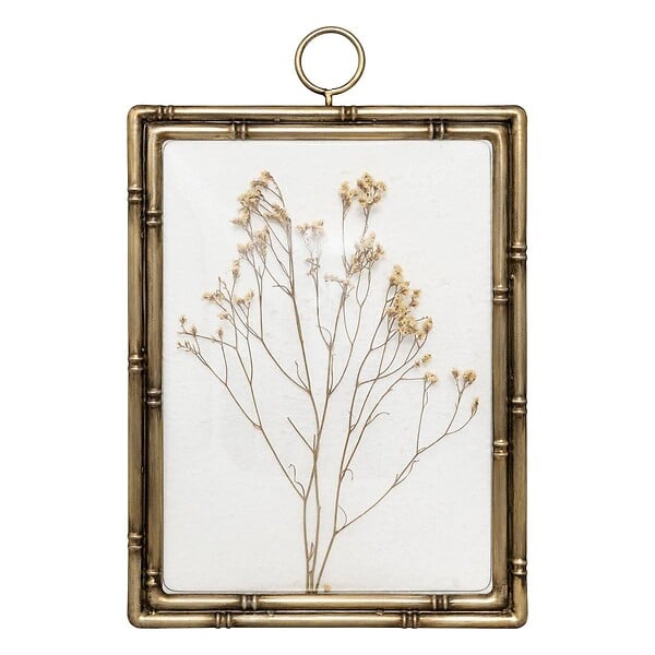ATMOSPHERA - Déco murale fleurs Jonas bois 46x30cm - large