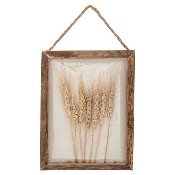 ATMOSPHERA - Déco murale blés Jonas bois 20x25cm - large