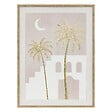 ATMOSPHERA - Toile imprimée encadrée Melinda 45x60cm - vignette