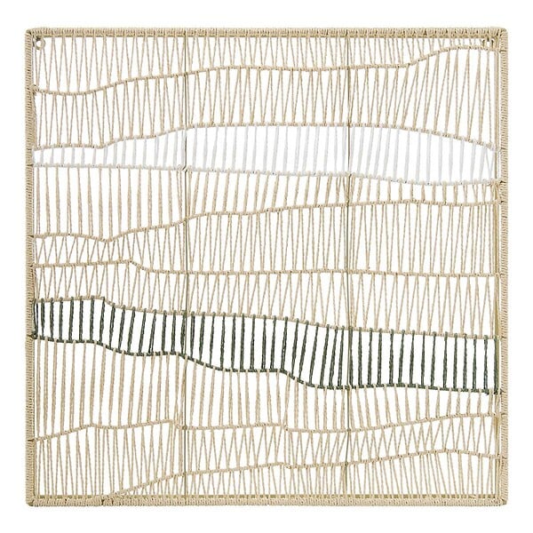 ATMOSPHERA - Décoration murale Henry 80x80cm beige - large