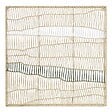 ATMOSPHERA - Décoration murale Henry 80x80cm beige - vignette