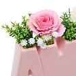 ATMOSPHERA - Composition florale "Amour" Fleur de rose H14cm - vignette