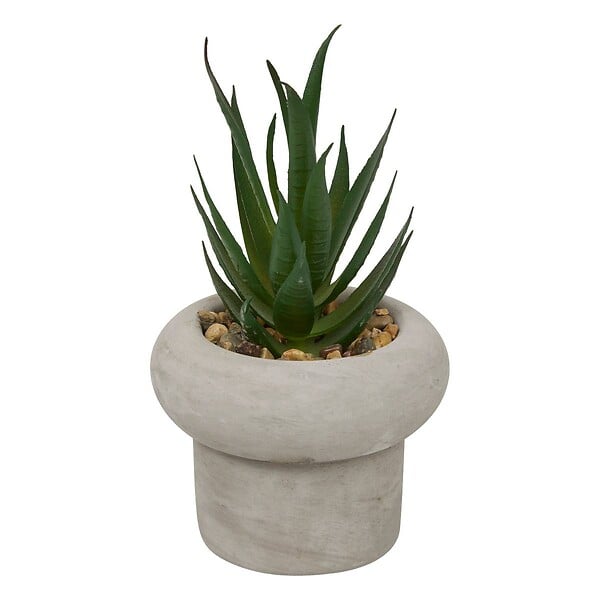 ATMOSPHERA - Plante artificielle en pot Stefi 9x9cm - large
