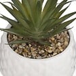 ATMOSPHERA - Plante artificielle "Ananas" - H21 cm - Noir - vignette