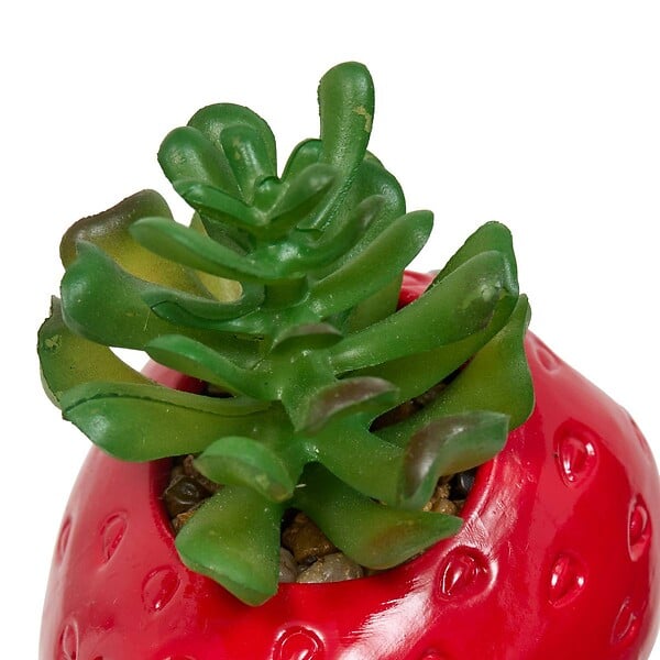 ATMOSPHERA - Plante artificielle Fruity avec pot raison 10 cm - large