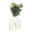 ATMOSPHERA - Composition eucalyptus avec vase "Suza" H37cm - vignette