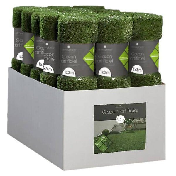 ATMOSPHERA - Gazon artificiel en rouleau box 300x100 - large