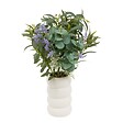 ATMOSPHERA - Composition florale Artificielle Uda Lavande et Eucalyptus 66 cm - vignette