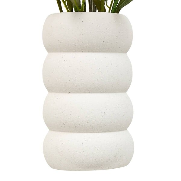 ATMOSPHERA - Composition florale Artificielle Uda Lavande et Eucalyptus 66 cm - large