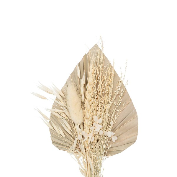 ATMOSPHERA - Bouquet fleurs séchées "Sea view" H31cm - large
